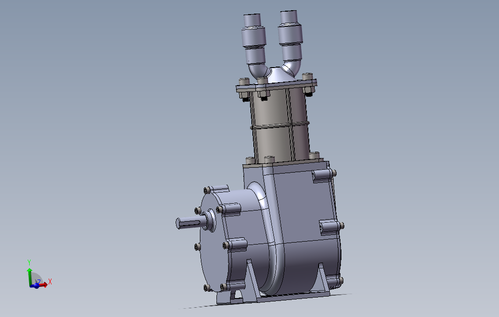 PD活塞泵图纸IGS格式SolidWorks设计