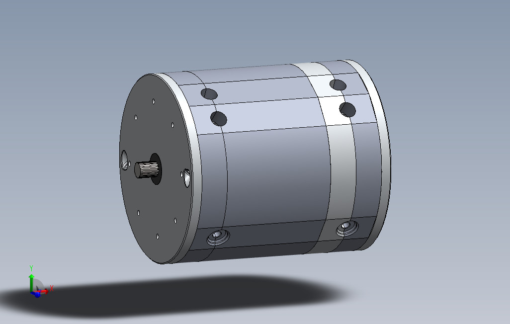 ToroidalEngine环形发动机3D数模图纸Solidworks设计