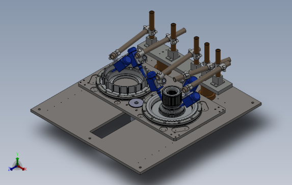 离合器润滑机三维建模图纸solidworks设计附STEP格式0