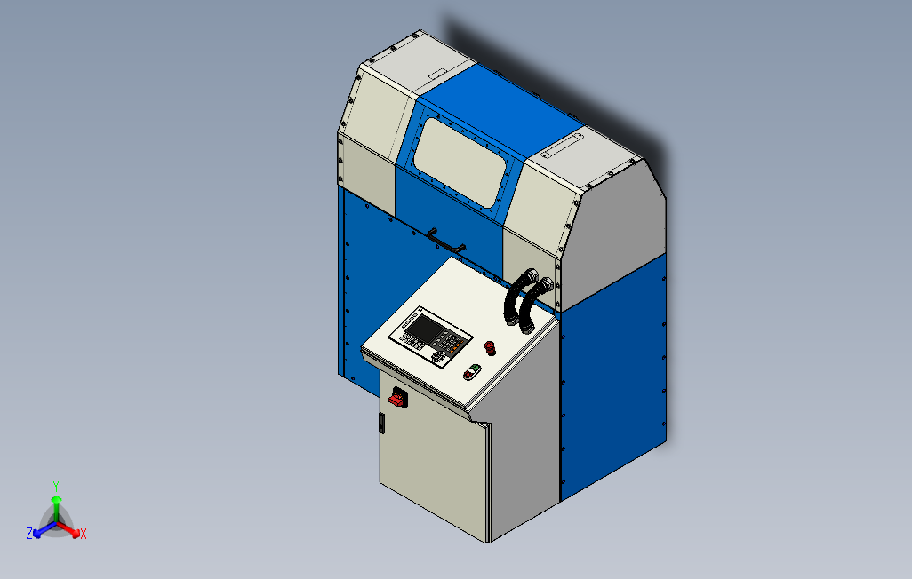 管子坡口机3D模型图纸PROE设计0