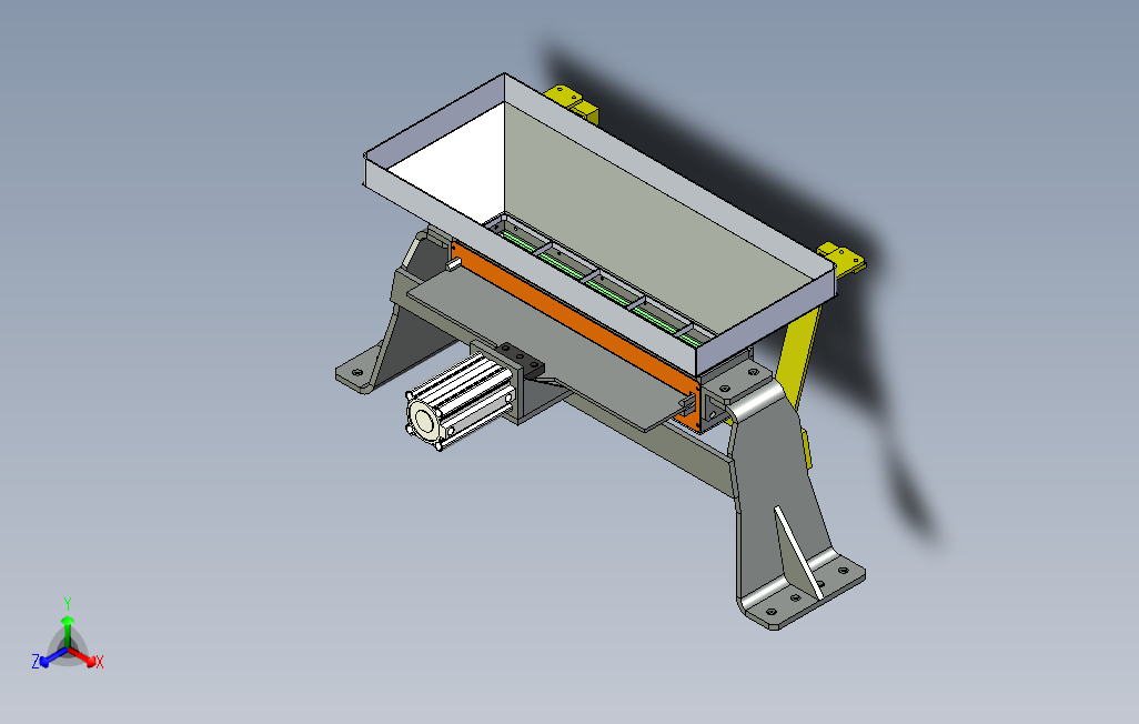 切割机特殊应用数模3D图纸STEP格式0