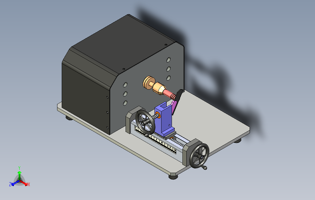 橡胶管切割机3D模型图纸STEP格式0