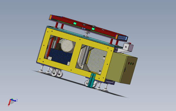 液压升降机3D模型图纸Solidworks设计0