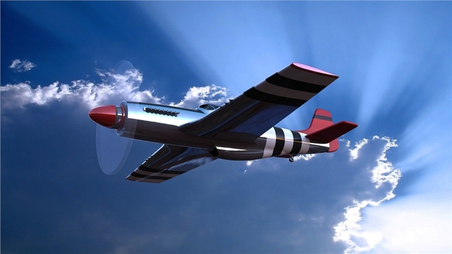 P-51野马战斗机模型3D图纸-SW格式00
