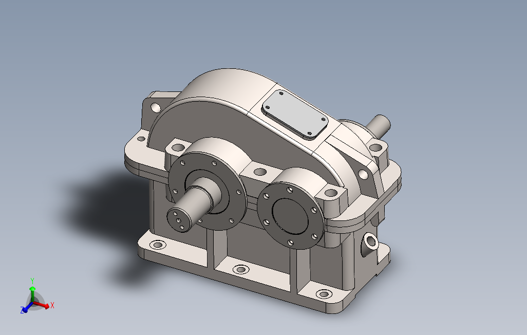 8.一级直齿轮圆柱减速器0