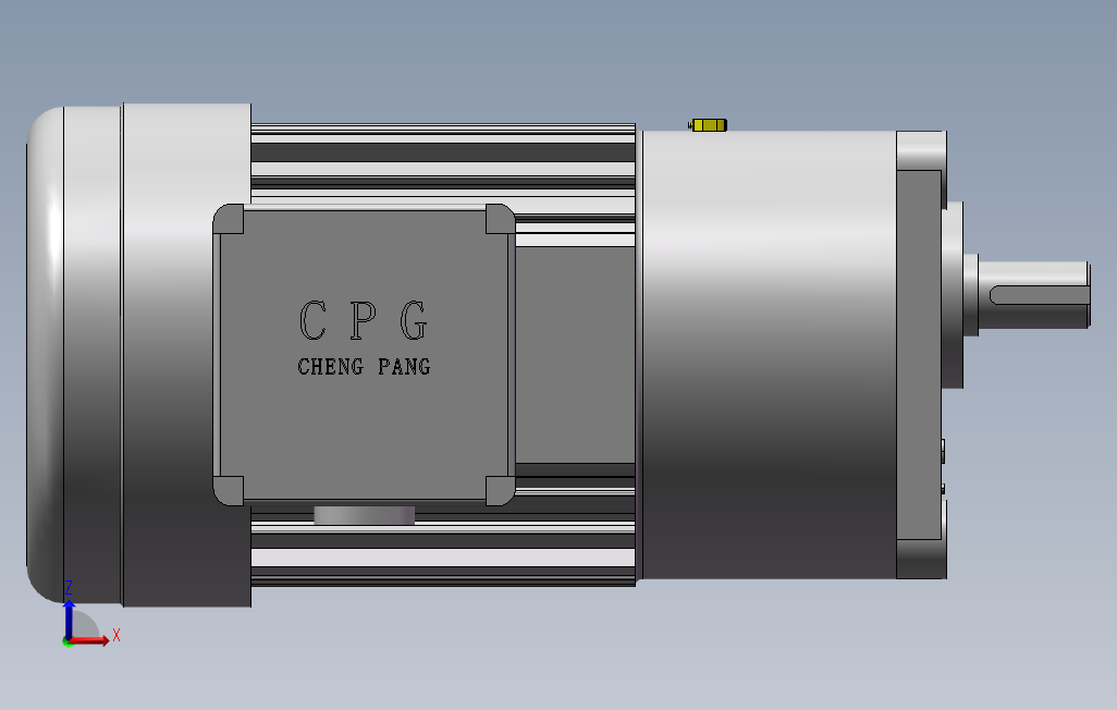 减速机CV200-3-10S0_SOLIDWORKS 2009_模型图纸下载 – 懒石网