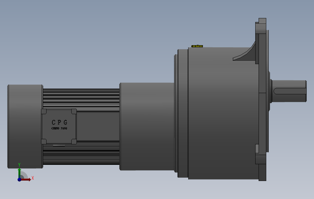 减速机CV1500-250-1800S_SOLIDWORKS 2009_模型图纸下载 – 懒石网