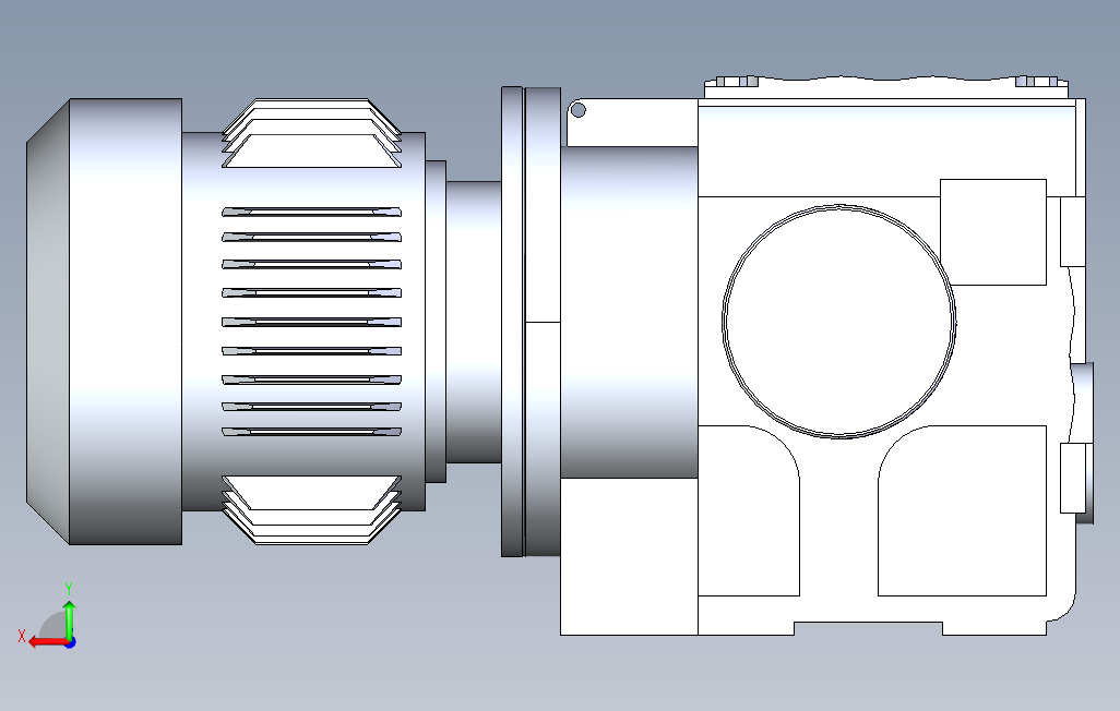 减速机NS[NS37]_CATIA_模型图纸下载 – 懒石网