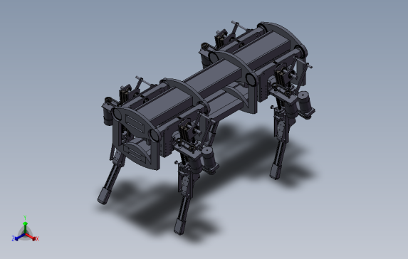 6-仿波士顿动力机器人机械狗结构0