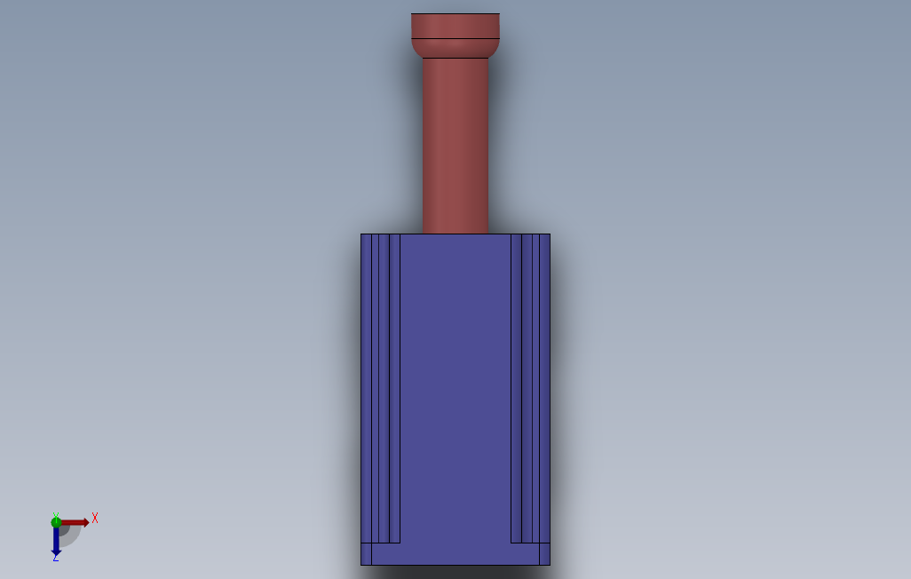Assm_PneumaticArm11 俯视图