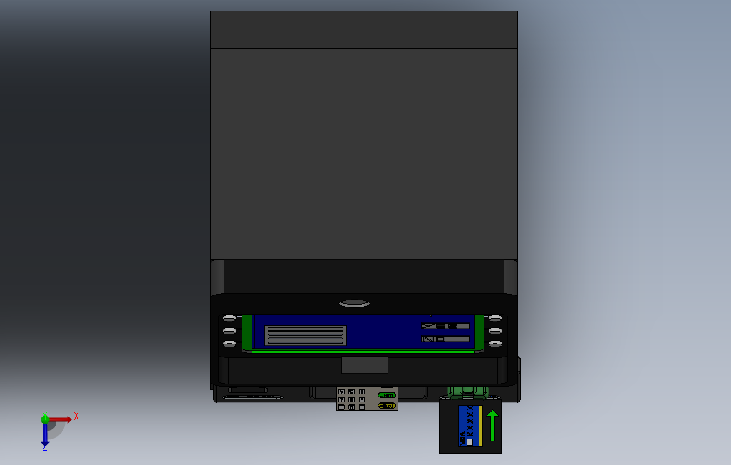 ATM机0_SOLIDWORKS 2011_模型图纸下载 – 懒石网