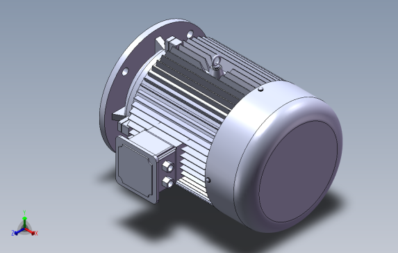 异步电机不带底脚有凸缘电机[112M]f01
