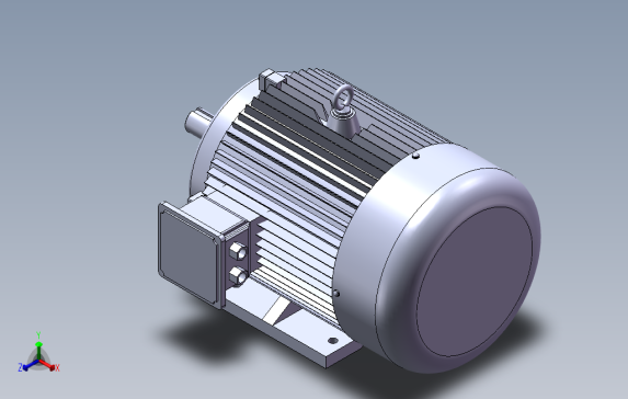 异步电机带底脚无凸缘电机[160M]f01