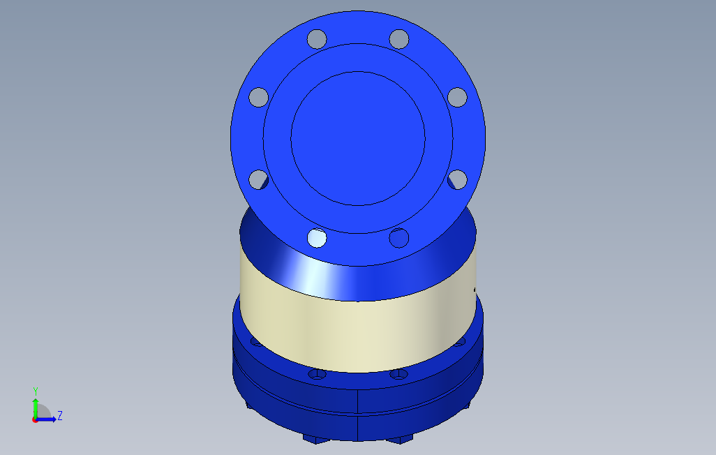 1084阀门FIG33_DN150_PN16-1663593_1_WEB 左侧视图