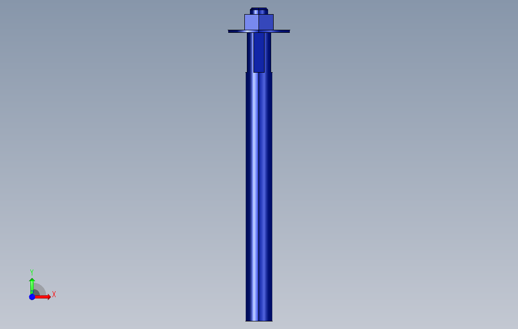 3293阀门Stem_DN_15_12_11mm_140_18_type1 正面视图
