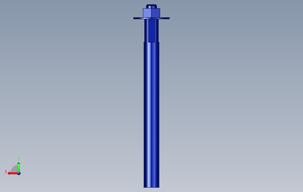 3293阀门Stem_DN_15_12_11mm_140_18_type1 背面视图