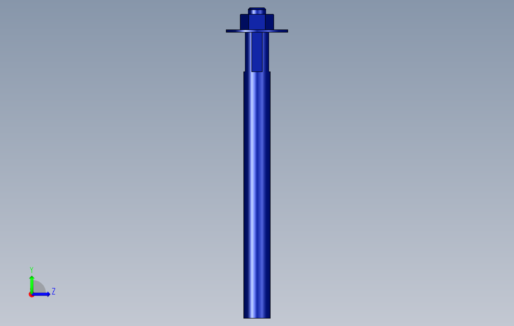 3293阀门Stem_DN_15_12_11mm_140_18_type1 左侧视图