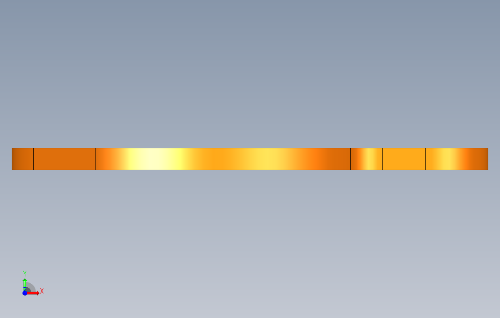 3827阀门User_Library-Flange_C300DN100_DN80100.Stop_Plate 正面视图
