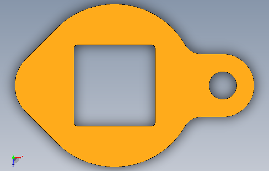 3827阀门User_Library-Flange_C300DN100_DN80100.Stop_Plate 俯视图