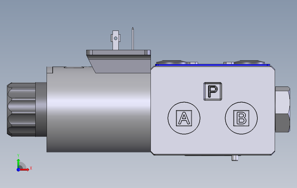 ContinentalHydraulics-VSD03M_1_5_DIN_DC 正面视图