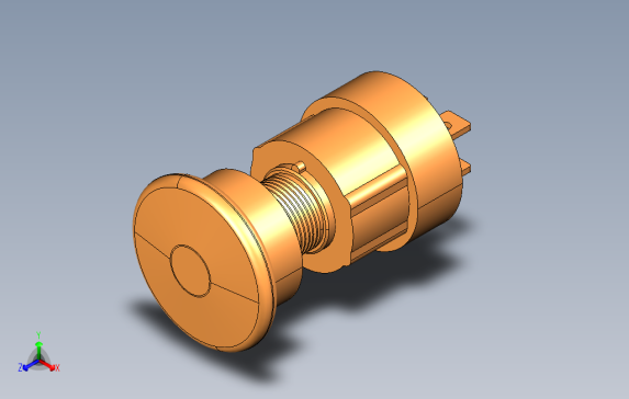 电气标准件User_Library-Emergency_Stop_Switch-2