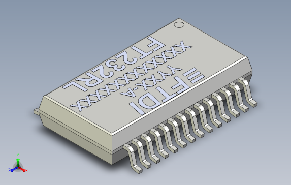 电气标准件User_Library-SSOP-28-FT232RL_