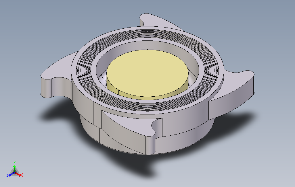 阀门DCV2_WAFER_CHECK_VALVE_STEP_模型图纸下载 – 懒石网