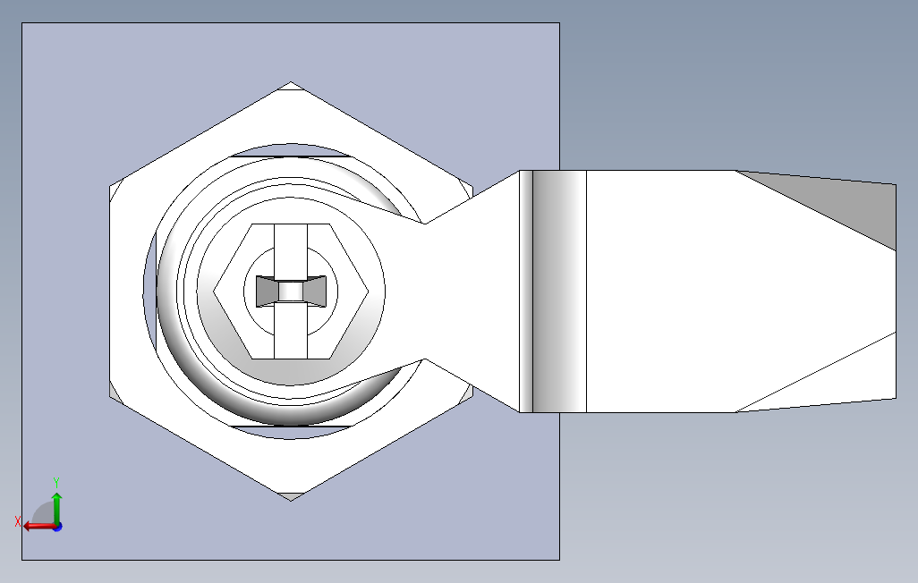 MS705[MS705]锁，柜锁_SOLIDWORKS 2018_模型图纸下载 – 懒石网