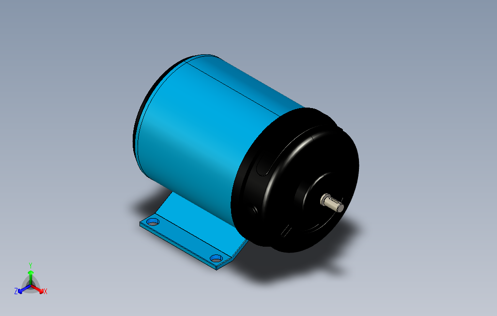 SZ系列微型直流伺服电动机-A1型安装2[110SZ04]