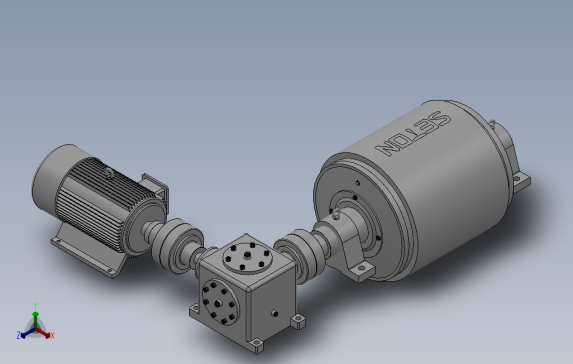 WⅢ型外置式电动滚筒[WⅢD-18.5-0.8-500×500]
