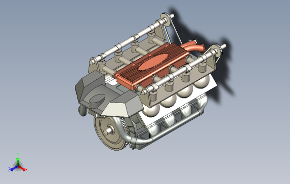 V8发动机
