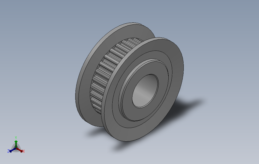 标准型梯形齿同步带轮MXL型[SMXLHC-30-019-dc8-A]