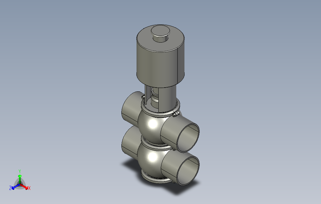 DJF01-FE-F型气动单座阀[DJF01-FE-DN100]