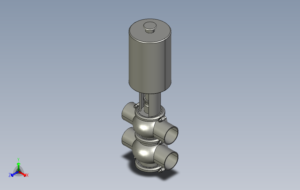 DJF01-FE-F型气动单座阀[DJF01-FE-DN40]