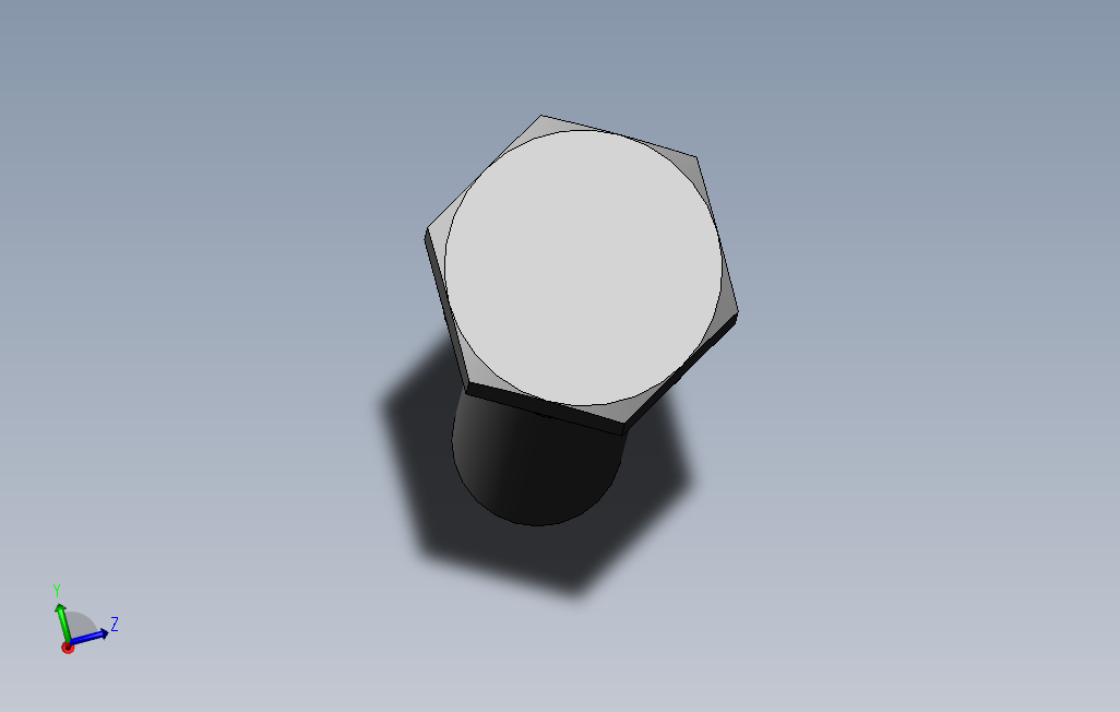 GB／T5783-2000六角头螺栓全螺纹M8×55