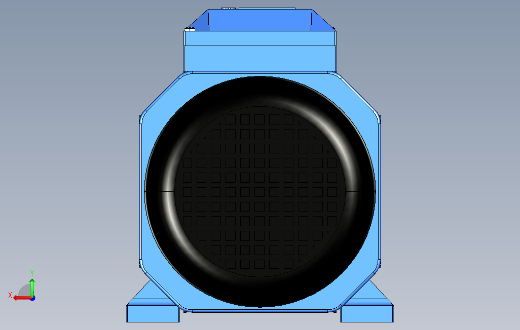 IMB3H80-180YE2、YE3通用电机[YE2-100L1-4-B3]_STEP_模型图纸下载 – 懒石网