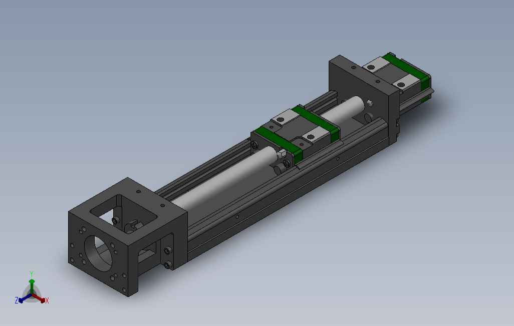 KK60轻载型）线性模组（不含护盖）[KK60-200]
