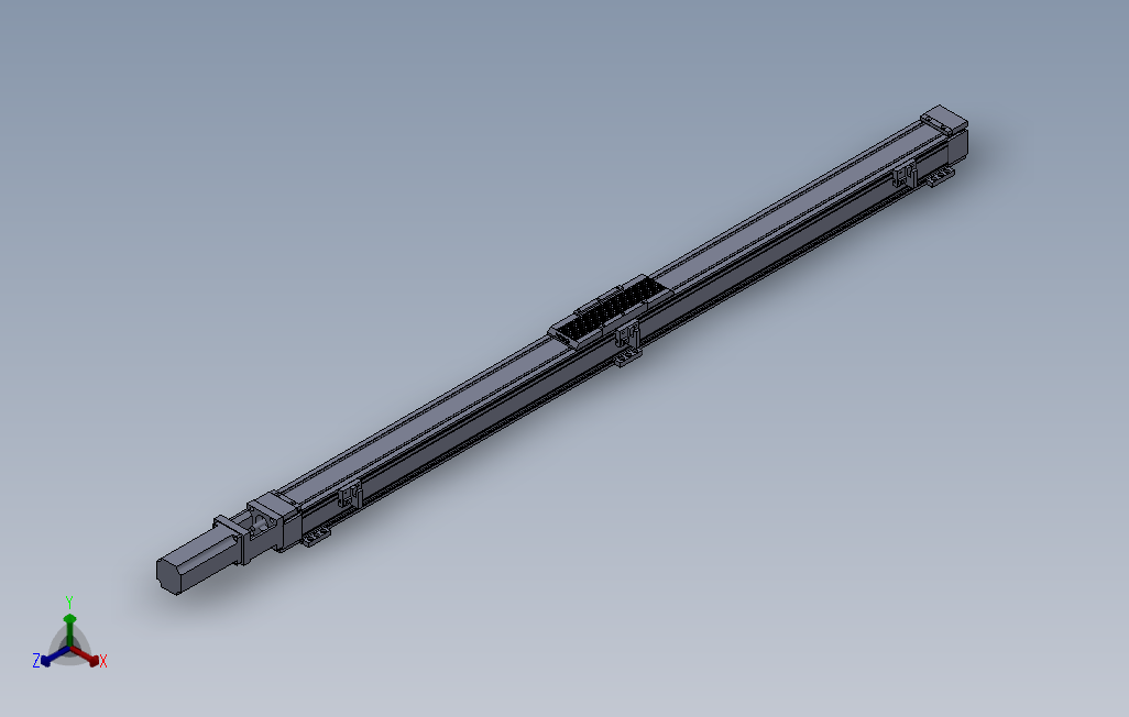 MSX45铝基系列直线模组长滑台[MSX45-MF2P-800-20BL-I-GSF-W]