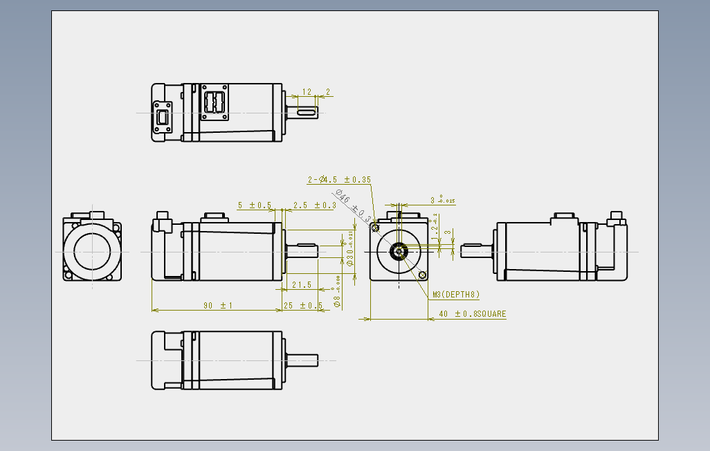 R88M_1M10030T_S2.SLDDRW_SOLIDWORKS 2001_模型图纸下载 – 懒石网