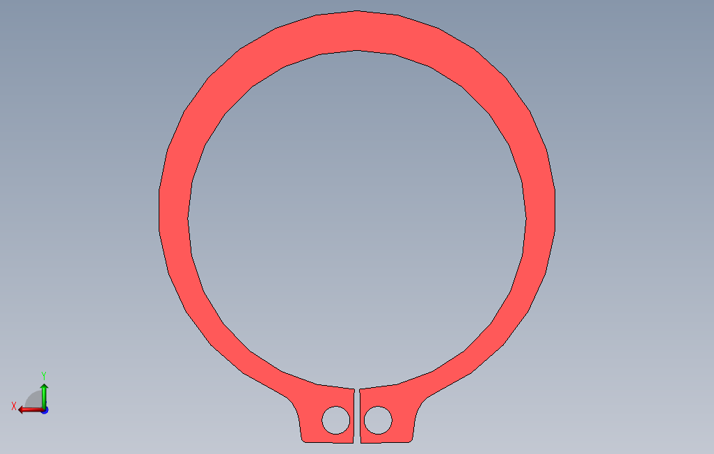 retaining_ring_SOLIDWORKS 2006_模型图纸下载 懒石网