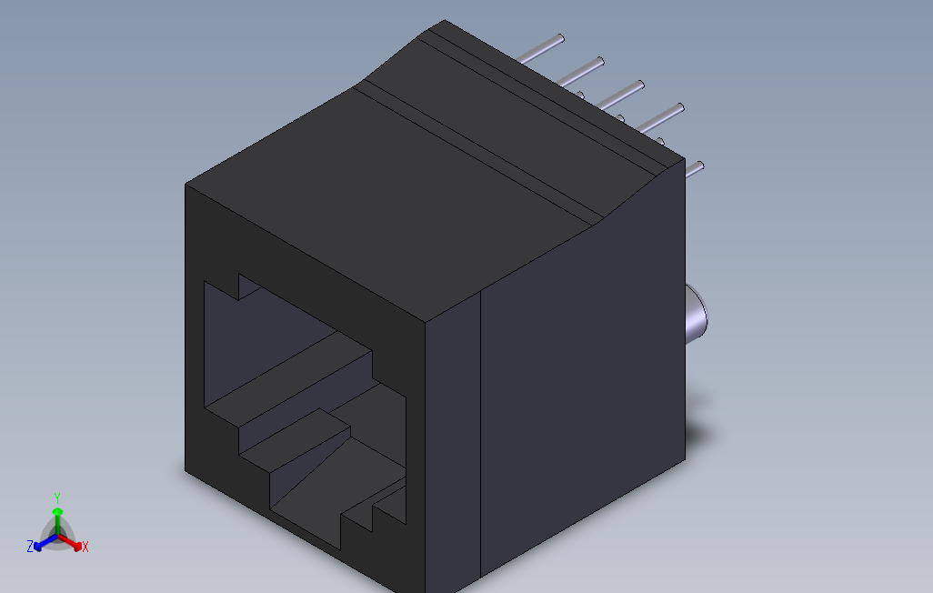 RJ-45-Vertical