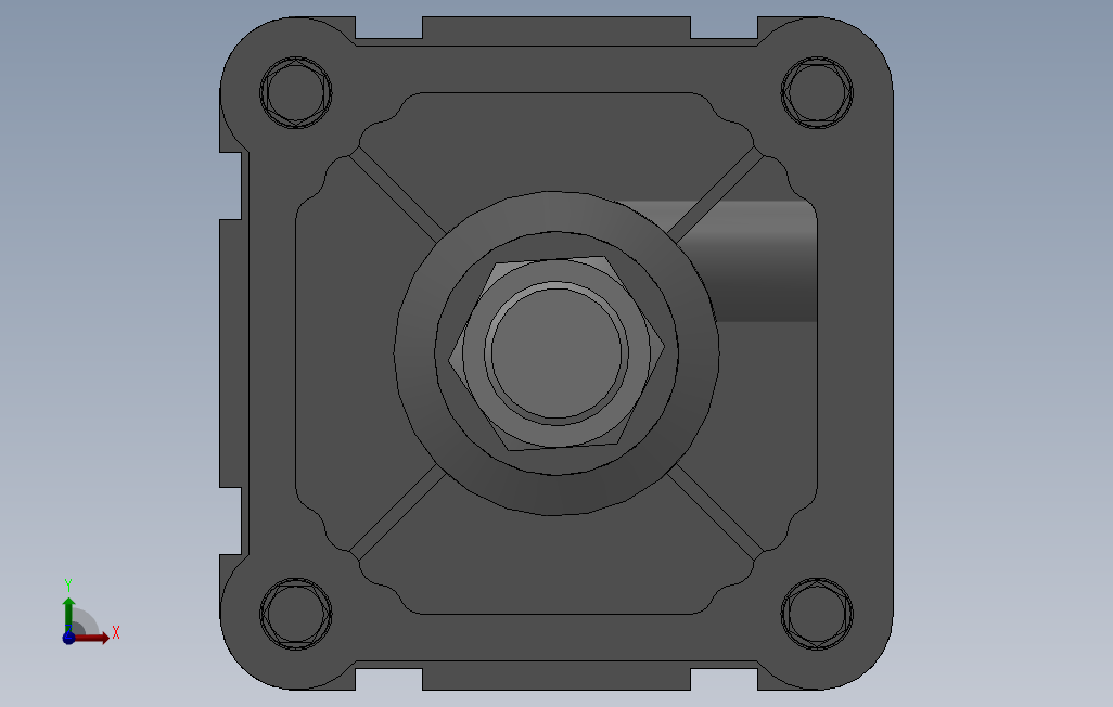 SE标准气缸系列[SE80×100-S]_SOLIDWORKS 2018_模型图纸下载 – 懒石网