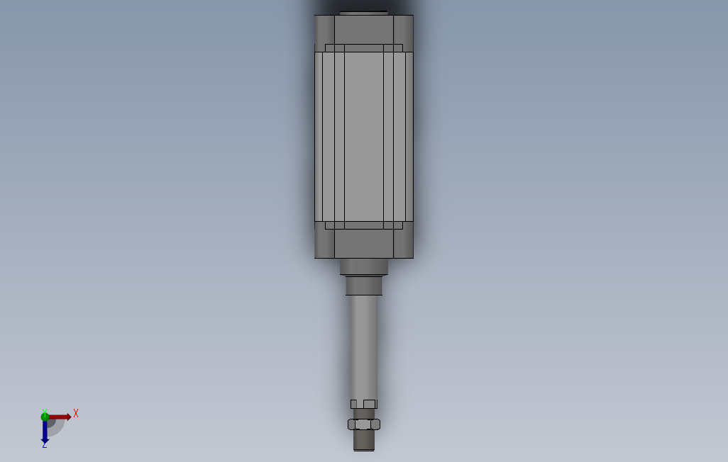 SE标准气缸系列[SE80×100-S]_SOLIDWORKS 2018_模型图纸下载 – 懒石网
