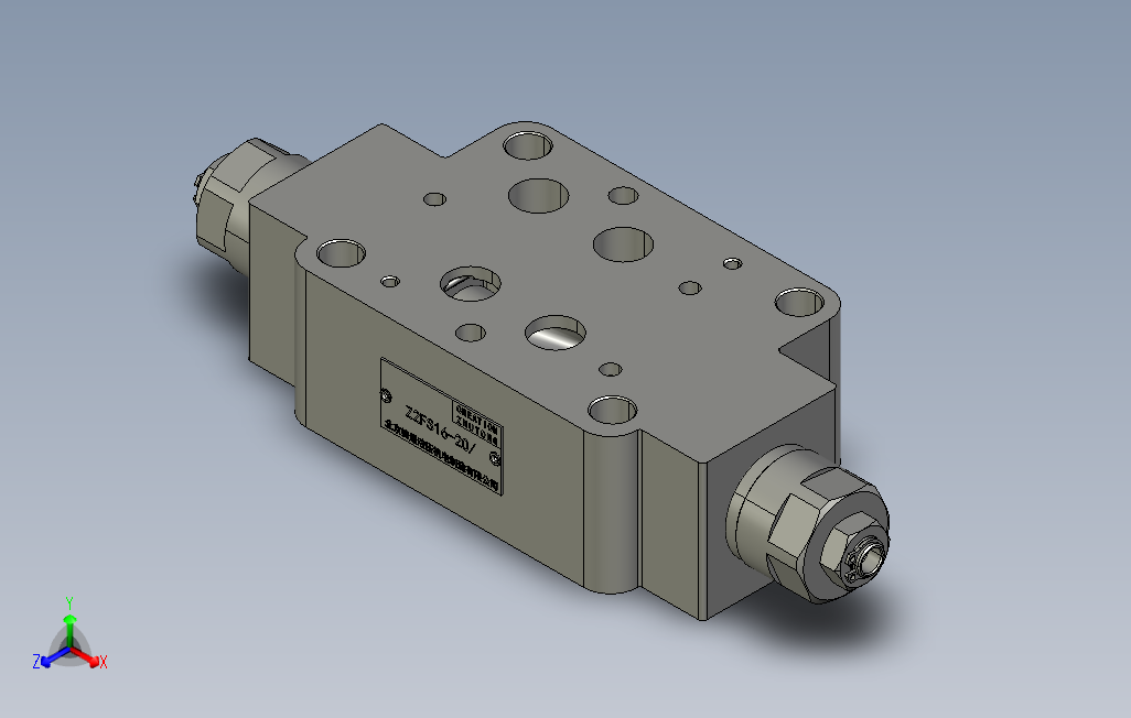 Z2FS叠加式双单向节流阀[Z2FS16-30]
