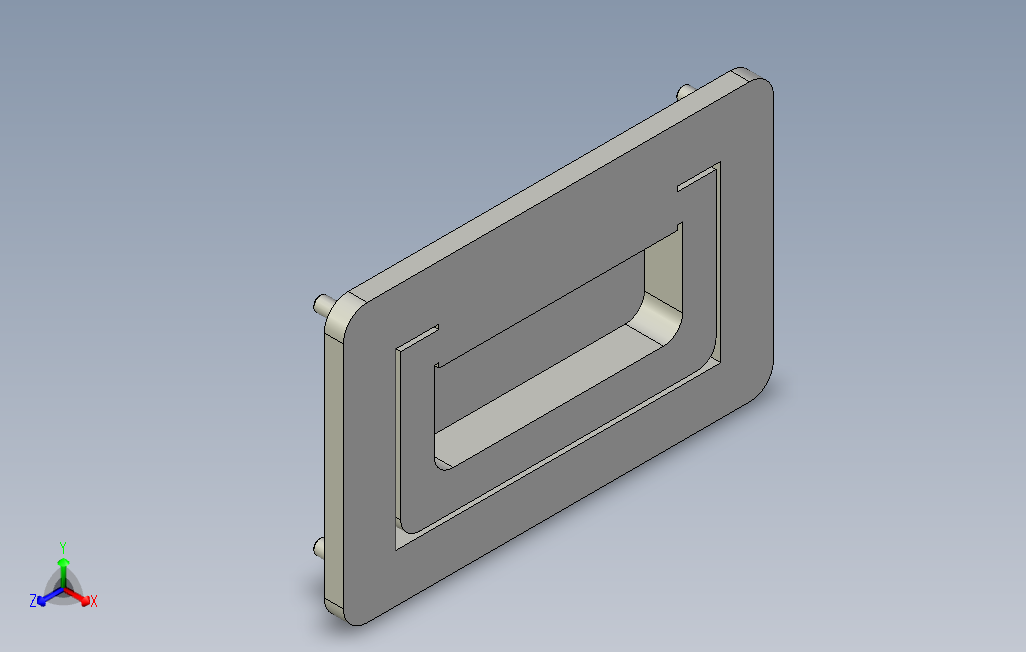 嵌入式HQDS-嵌入式拉手，弹簧型拉手[HQDS76]