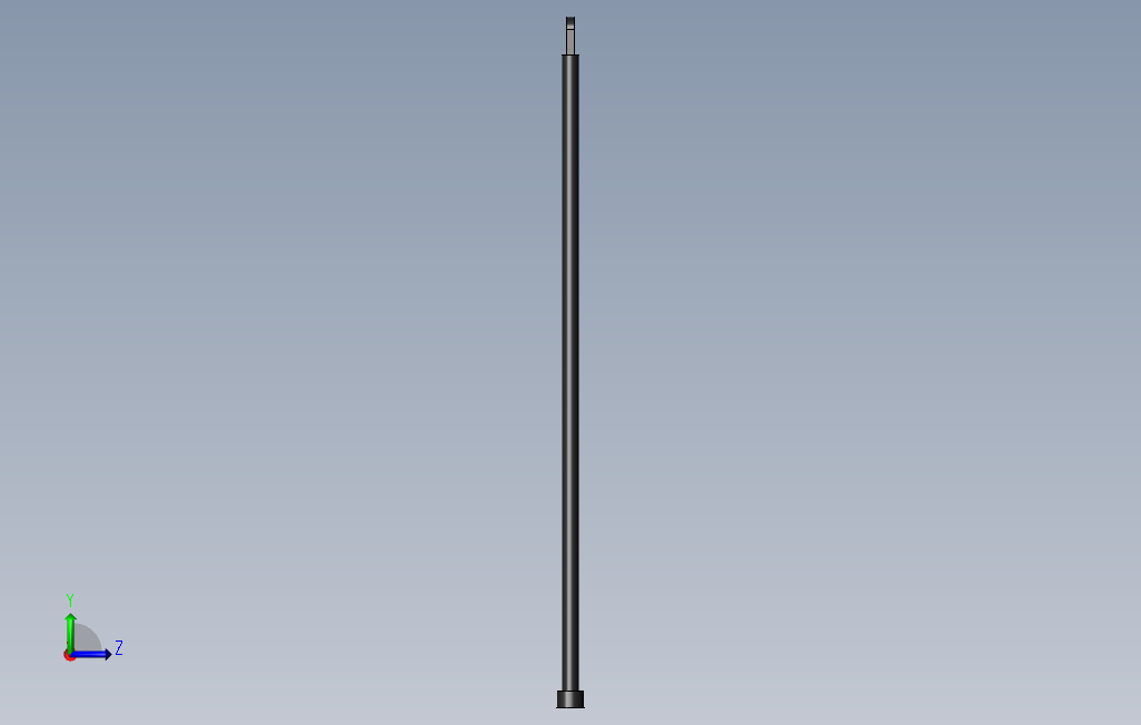弹簧RessortàgazLIFT-O-MAT085030Tige 左侧视图