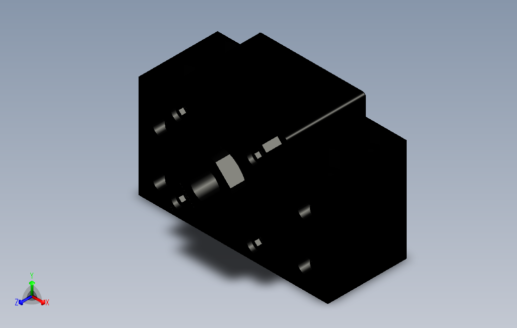 方型固定侧狭小间距型丝杠支撑座[BTW10]