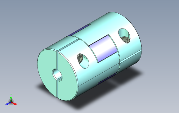 梅花式联轴器-夹持型CPHDCPHDK[CPHD-D14-A3-B3].step