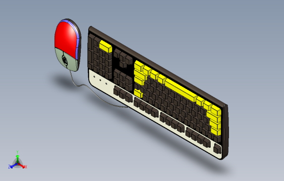 键盘鼠标模型