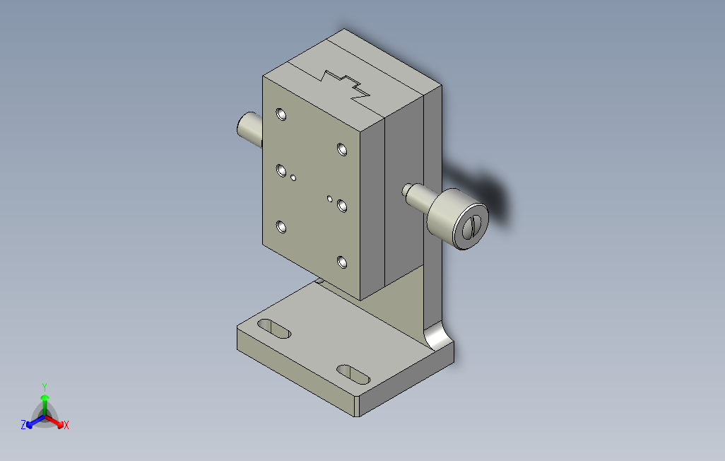 齿轮齿条型Z轴标准型燕尾槽式精密滑台[ZDG60]